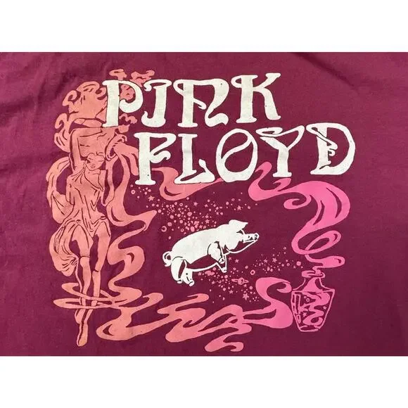 Cotton On Pink Floyd T-Shirt Relaxed Boyfriend Tee Graphic Women XS X-Small - Picture 6 of 10